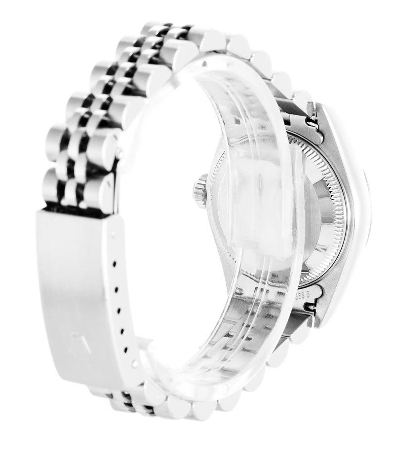 Datejust weißes Zifferblatt 79174 Schrägansicht
