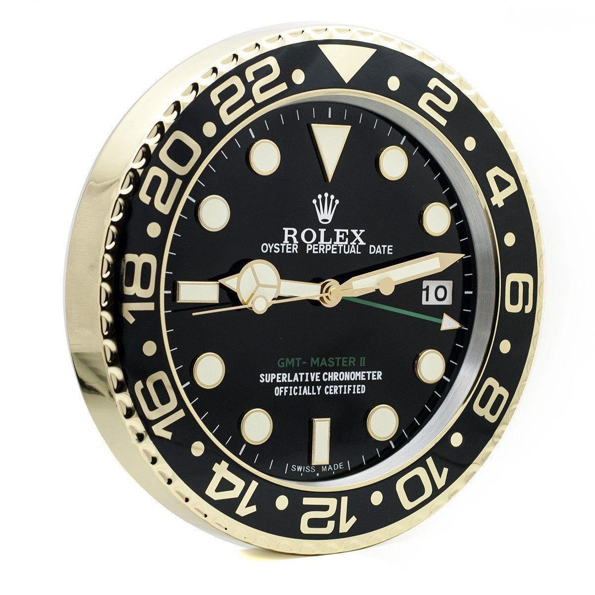 Wanduhr – GMT MASTER II Gold