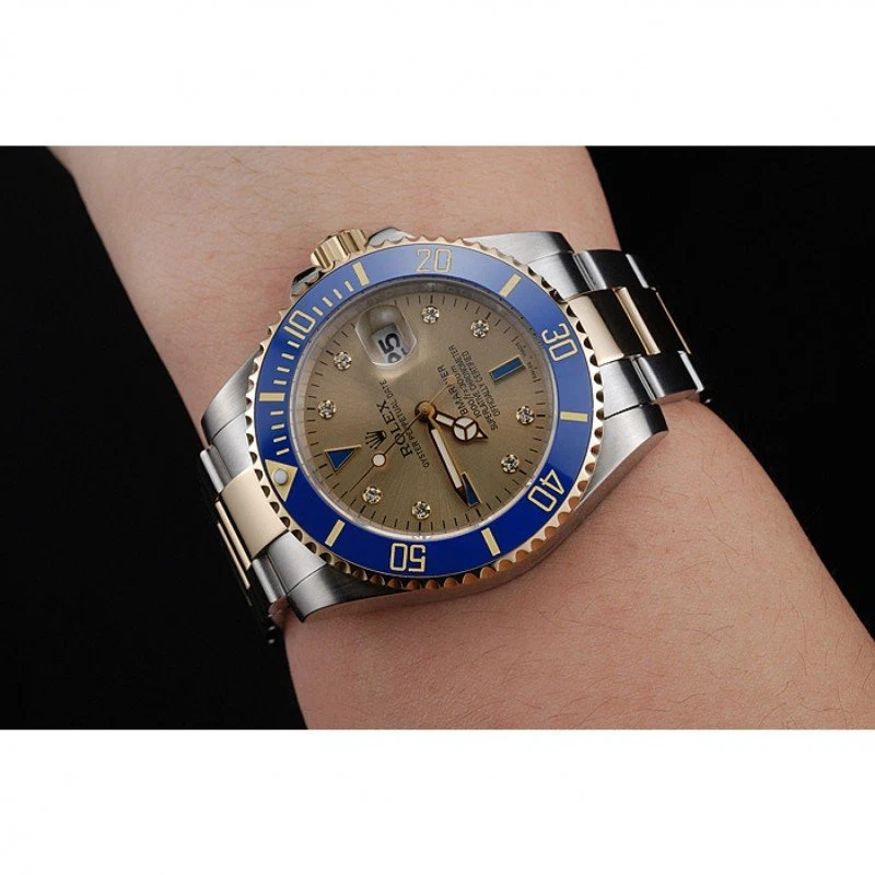 Submariner goldfarbenes Zifferblatt rl55 Produktdetail