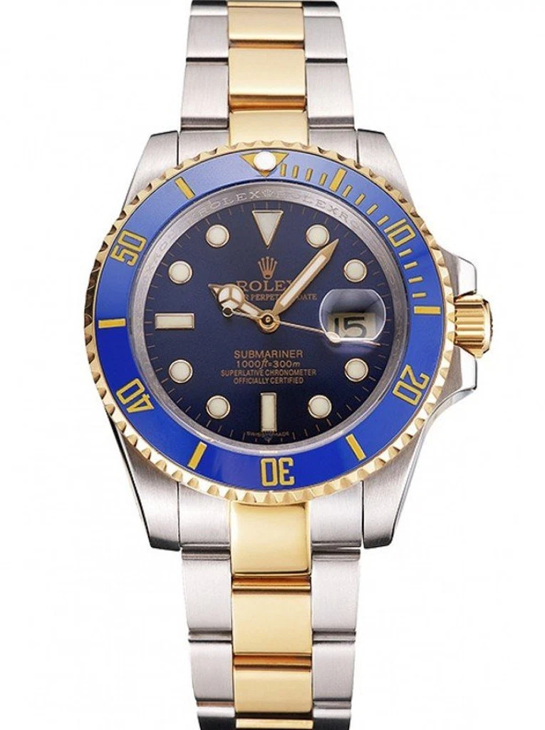 Superclone Submariner blaues Zifferblatt PR16233B