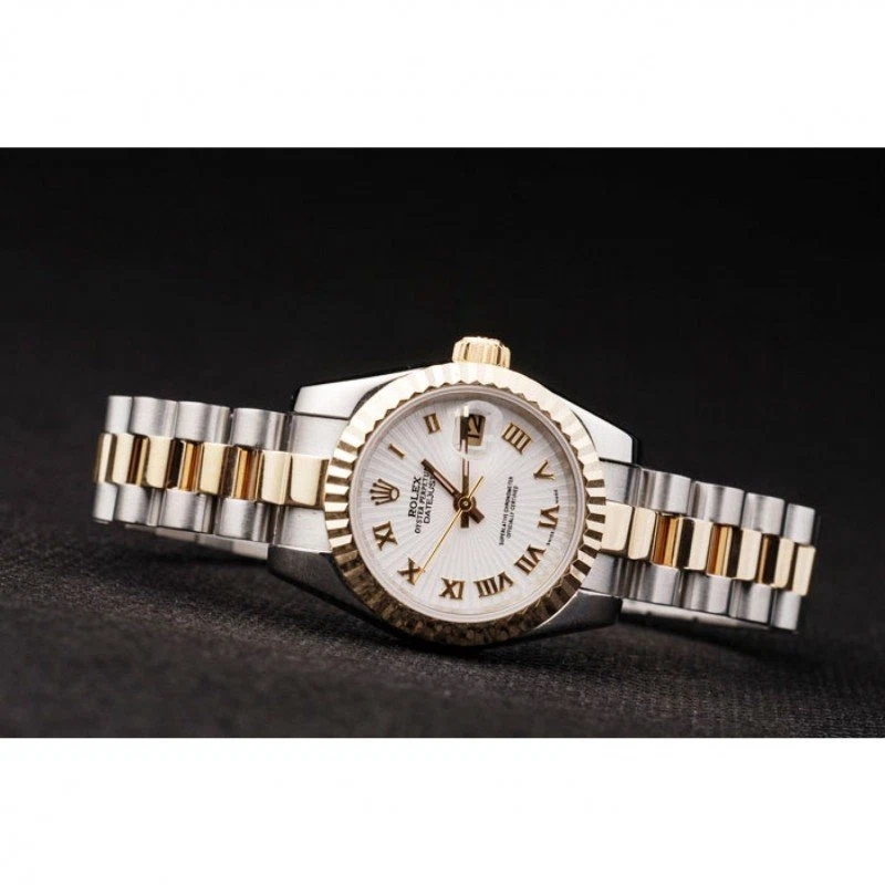 Superclone Datejust weißes Zifferblatt SRL104 Designdetail
