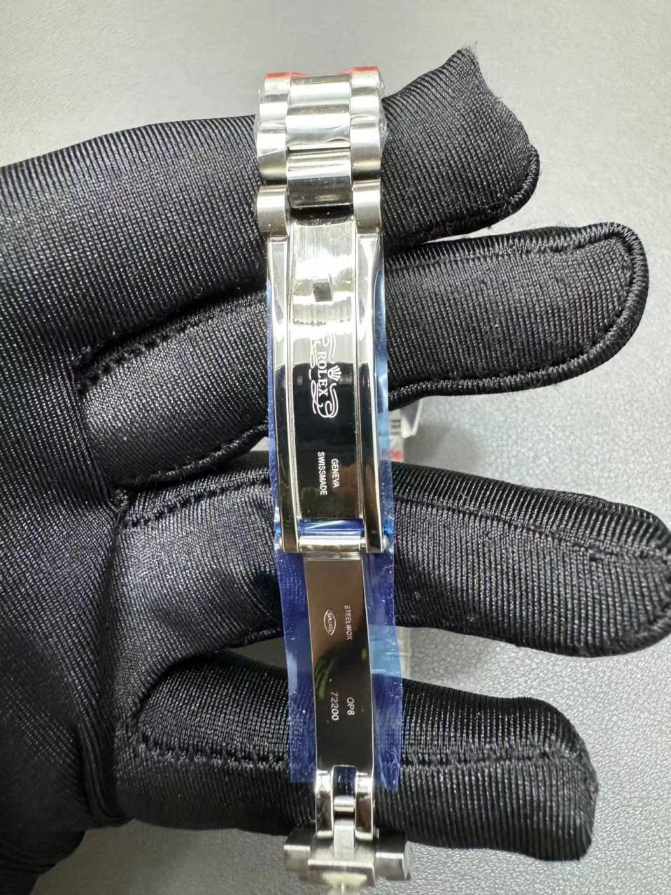 Datejust Rosa mit Diamanten besetzt Zifferblatt 278384RBR Nahaufnahme