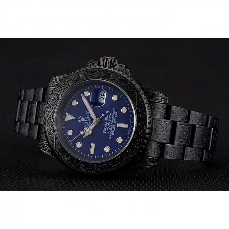 Superclone Submariner blaues Zifferblatt 1454084 Designdetail