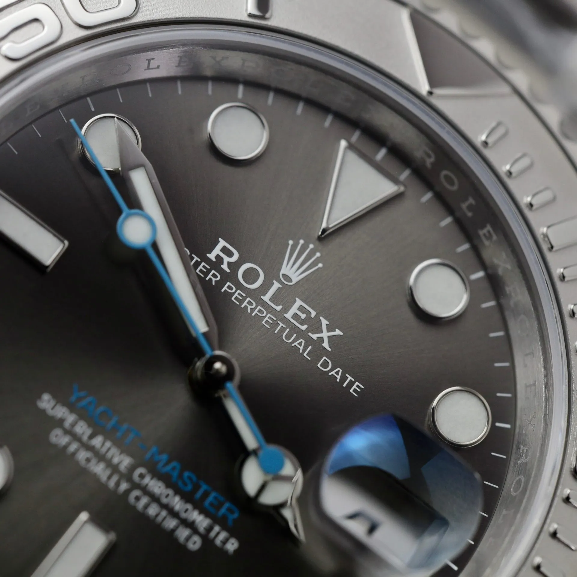 Rolex Yacht-Master rhodiumfarbenes Zifferblatt 126622 – Replik – Bild 9