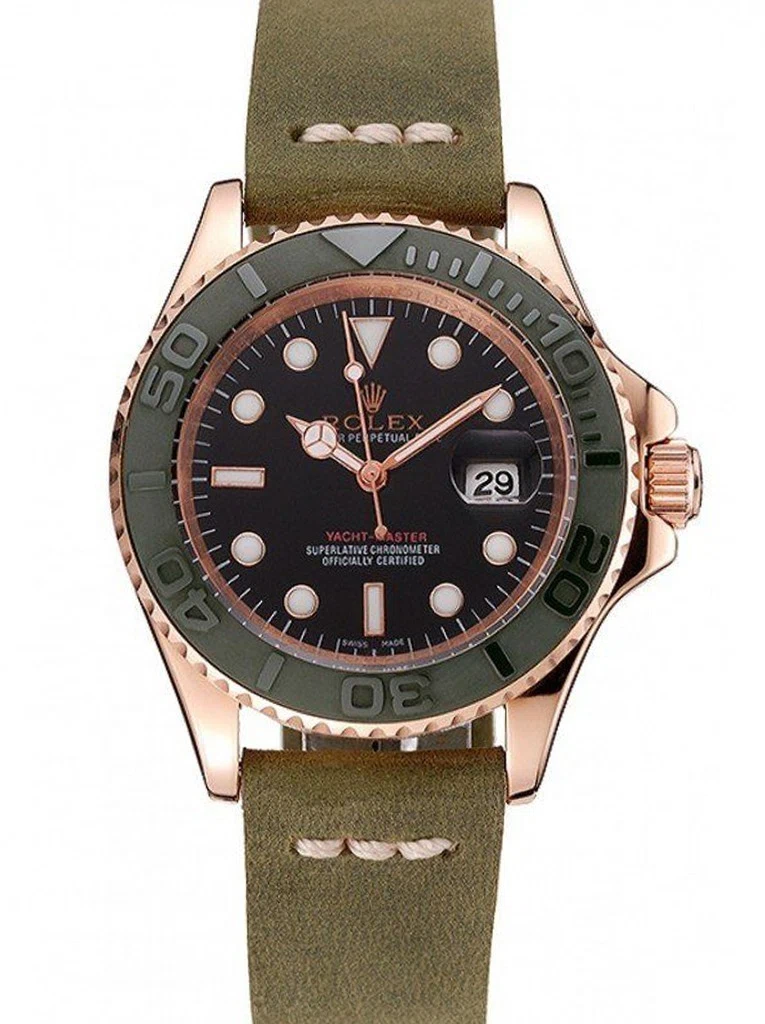 Yacht-Master schwarzes Zifferblatt 1453862