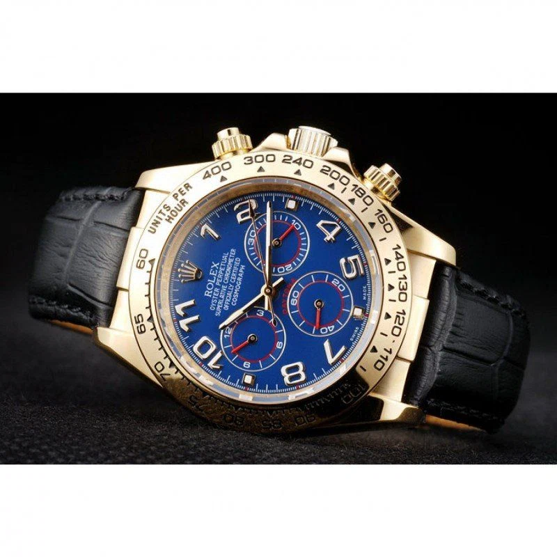 Daytona blaues Zifferblatt REP016832 Designdetail